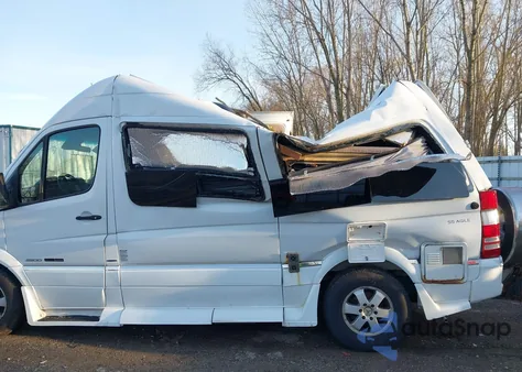 2014 Mercedes-Benz Sprinter 2500 from USA, damaged, VIN WDAPE7DD4E5831200